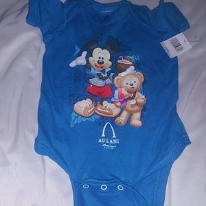 Exclusive Aulani Mickey and Duffy onsie
